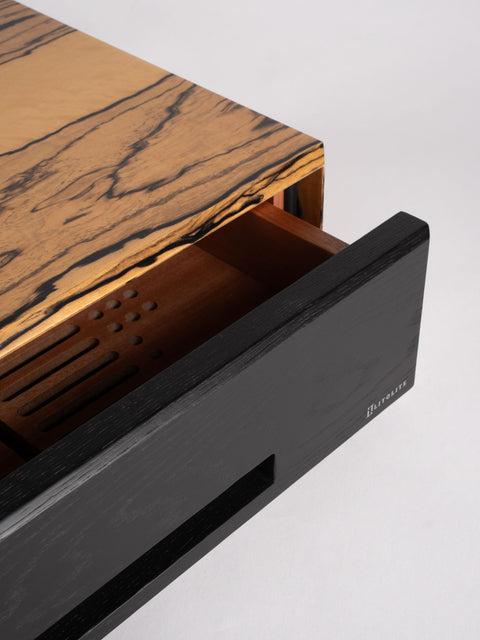white ebony humidor litolite