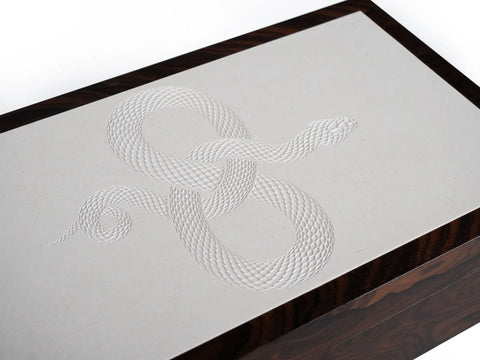Desk Humidor " Snake " Limited Edition