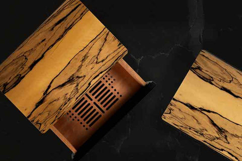 White Ebony Humidor – Italian Design & Boveda