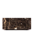 Emperador marble humidor, side view