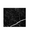 Nero Marquina marble humidor, top view