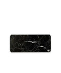Handcrafted cigar humidor in black marble, compact size