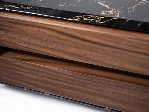 Humidor Diamond Large - Nero Portoro Marble
